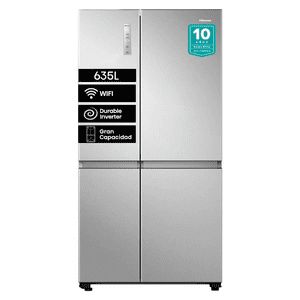 Refrigerador Bottom Freezer Hisense Rs820Nv 276L Negro Frío