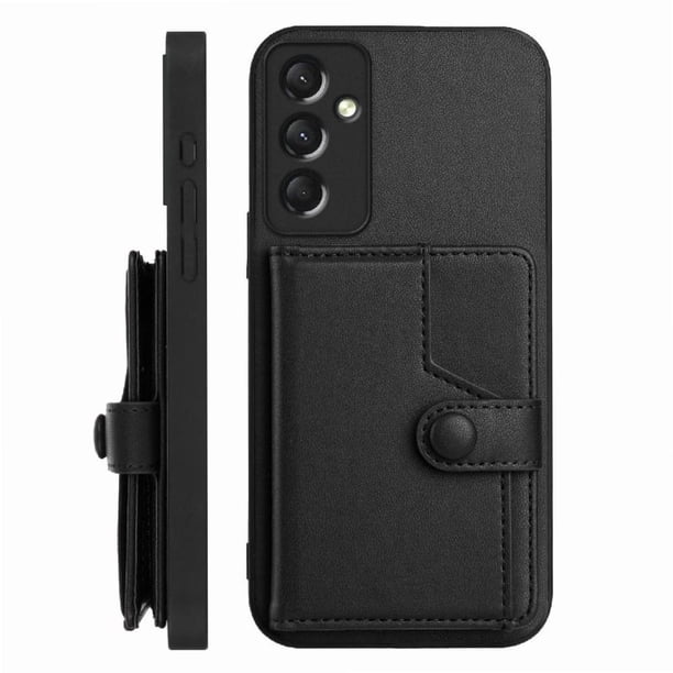 FOXDOCK Funda para SAMSUNG Galaxy A24 con Bloqueo RFID - Diseño Elegante con Cierre de Botón