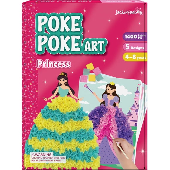 Kit de manualidades artísticas jackinthebox Princesa 4-8 años