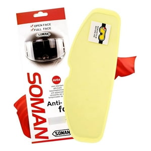 Genérico - Pinlock Y Lámina Antiempañante O Visor Casco De Moto Universal Blanco