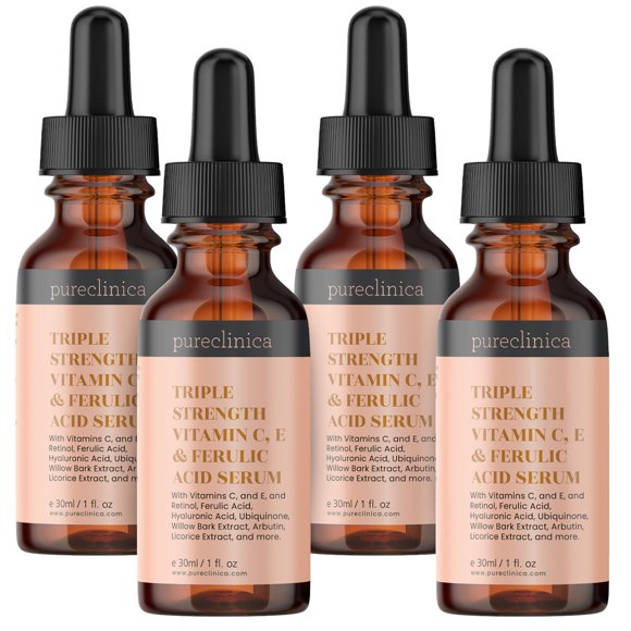 Suero facial Pureclinica 30 ml Vitamina C, E y Ácido Ferúlico