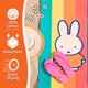 thumbnail image 3 of Toalla de playa infantil Franco Miffy 147 x 71 cm, algodón suave, 3 of 7