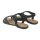 thumbnail image 5 of Sandalia Chalada Mujer Alki-1 Negro Plana, 5 of 5
