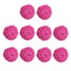 thumbnail image 3 of 10 unids mimbre bola de ratán mesa boda floreros rellenos colgante adorno rosa, 3 of 5