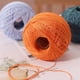 thumbnail image 2 of Xiao Hua Hilo de estambre premium, hilo de encaje n.° 6, 50 g, 1 rollo, hilo de alta calidad perfecto para tejer chales, bufandas y ropa, adecuado para primavera y verano, verde oscuro., 2 of 3
