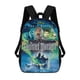 thumbnail image 1 of La Mansión Embrujada-theme Backpack, Campus style schoolbag Bookbag with Adjustable Shoulder Straps And Large Zip Compartment, Unisex Travel Bags., 1 of 6