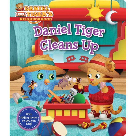 Libro Simon Spotlight Daniel Tiger limpia
