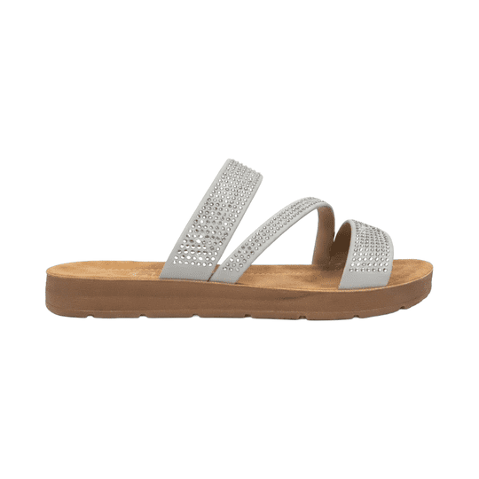 Sandalias Bonny Franco Plata Mujer | 384-0601 - Talla 36