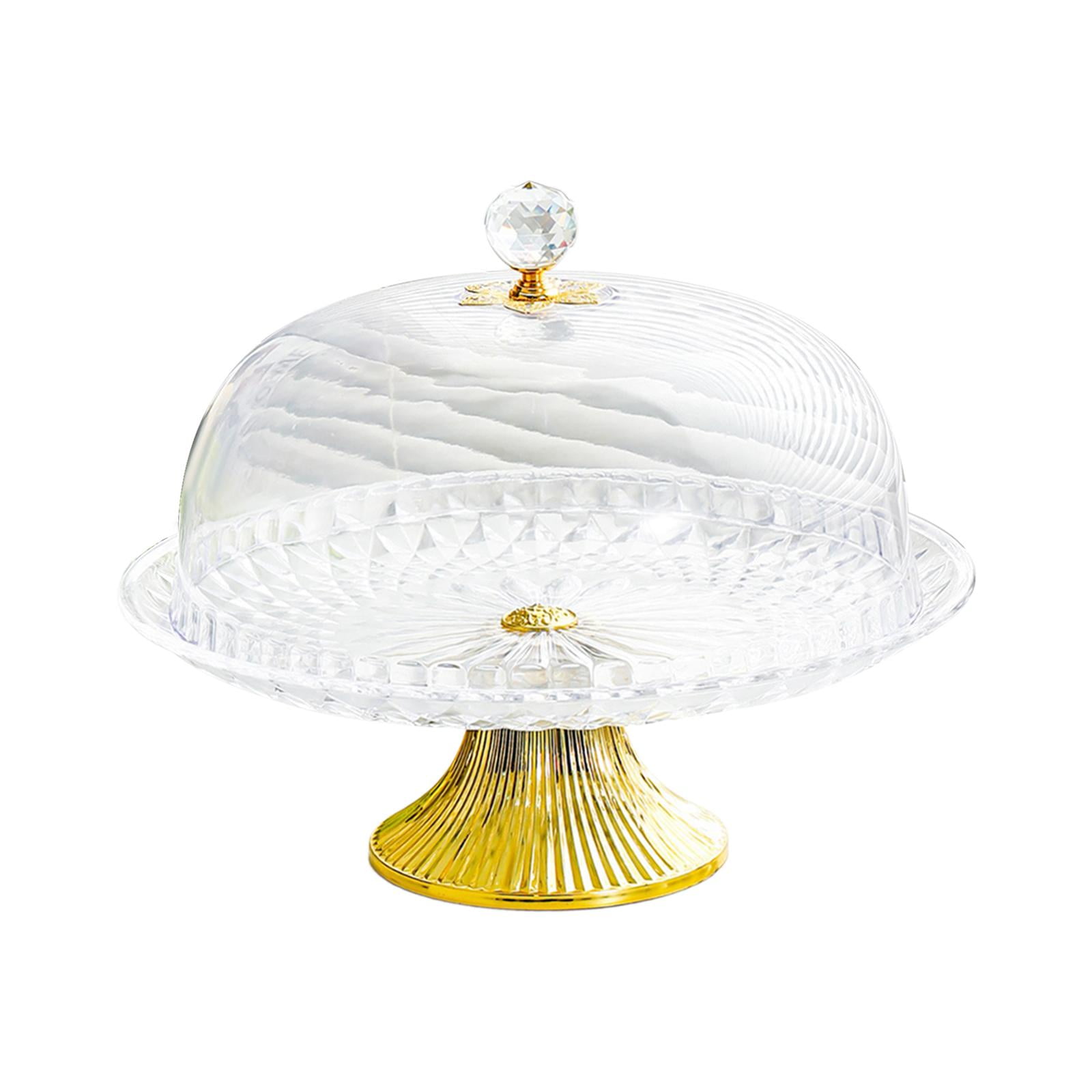 Magideal - Plato De Pan, Bandeja De Exhibición De Pasteles, Plato Simple Para Galletas, Soporte De Pastelería Para Regalos De Cumpleaños, Supermercado, Banquete, L