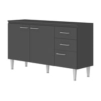 Vekkahome - Mueble Base Opie Grafito 140 Cm