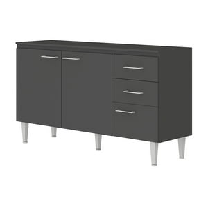 Vekkahome - Mueble Base Opie Grafito 140 Cm