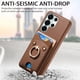 thumbnail image 3 of Funda FOXDOCK para Samsung Galaxy S26 Ultra billetera, soporte ajustable y diseño seguro-marrón, 3 of 6