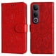 thumbnail image 1 of Funda tipo cartera FOXDOCK para Vivo V50 Lite , diseño girasol en relieve, cuero PU, cierre magnético, soporte y tarjetero, 1 of 5