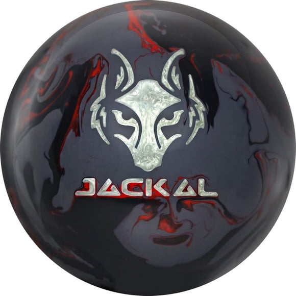 Bola de boliche MOTIV Jackal Onyx de 6,8 kg con apalancamiento HXC Solid Reactive
