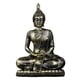 thumbnail image 5 of Estatua De Buda Sentado, Figura Coleccionable De Resina, Ideal Para Escritorio, Oficina O Sala De Estar. Bronce., 5 of 5