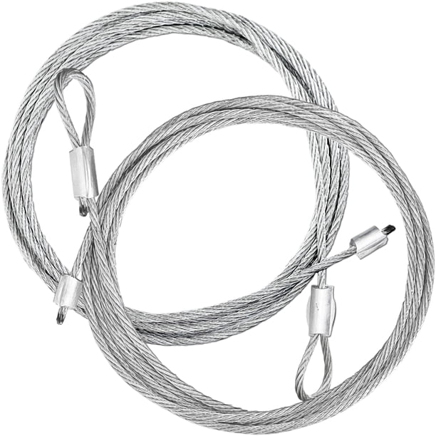 Cable de puerta de garaje Blesseras de 4,12 m de largo para puerta de 3,66 m de altura