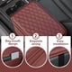 thumbnail image 2 of Cubierta de consola del centro del coche actualizada, almohadilla de cojín del reposabrazos de cuero con 2 bolsas de almacenamiento, protector de la cubierta de la caja del asiento impermeab, 2 of 3