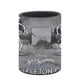 thumbnail image 3 of Familia de Esqueletos Espeluznantes Bailando-theme Cylinder Pen Holder Pencil Organizer with Flannel Lining PVC Leather Material Cardboard Base for study work 10*8CM, 3 of 6