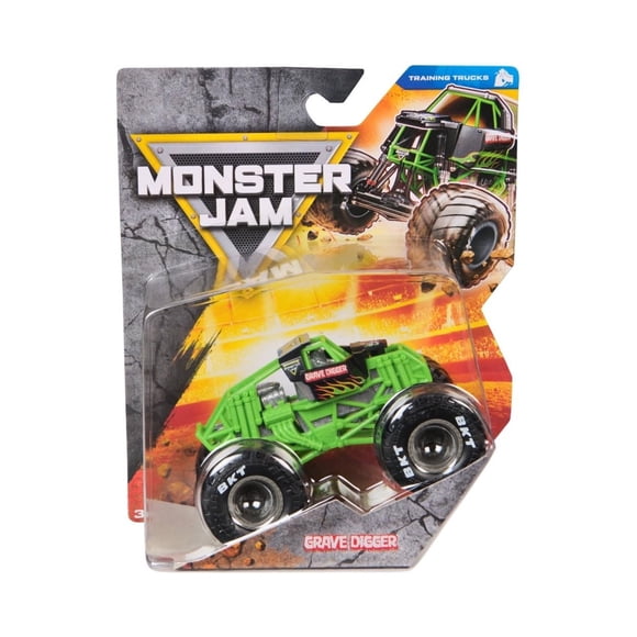 Monster Jam 2025 Oficial Camión de Metal a Escala 1:64 Grave Digger