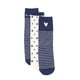 thumbnail image 1 of Calcetines Mujer Tripack Mix Líneas Navy Corona, 1 of 4