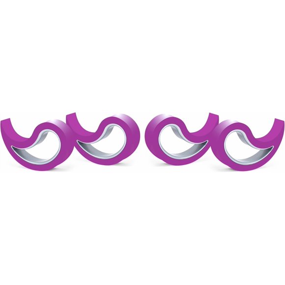 Tope Stoppy 4 unidades morado multi‑funcional