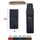 thumbnail image 4 of Funda de cuero para bolígrafos CestAntiQ de grano completo, hecha a mano, 4 of 9
