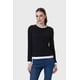 thumbnail image 2 of Polera Mujer Aplicación Doble Basta Negro, 2 of 4