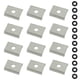 thumbnail image 1 of Placas Adaptadoras Para Kayak Aap 1012 De Aluminio Set De 12 Piezas, 1 of 5