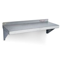 Prochef - Repisa Mural Lisa 60X30 Cm Acero Inoxidable Ws-600