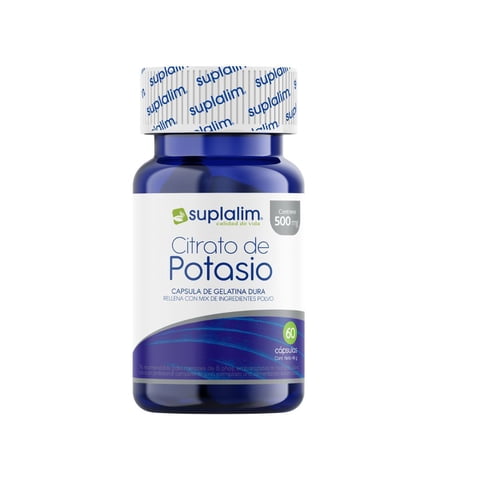 Suplalim - Citrato De Potasio - Mejora El Balance Electrolítico Y Vitalidad