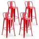thumbnail image 1 of Pack De 4 Silla Alta Metal Rojo, 1 of 8