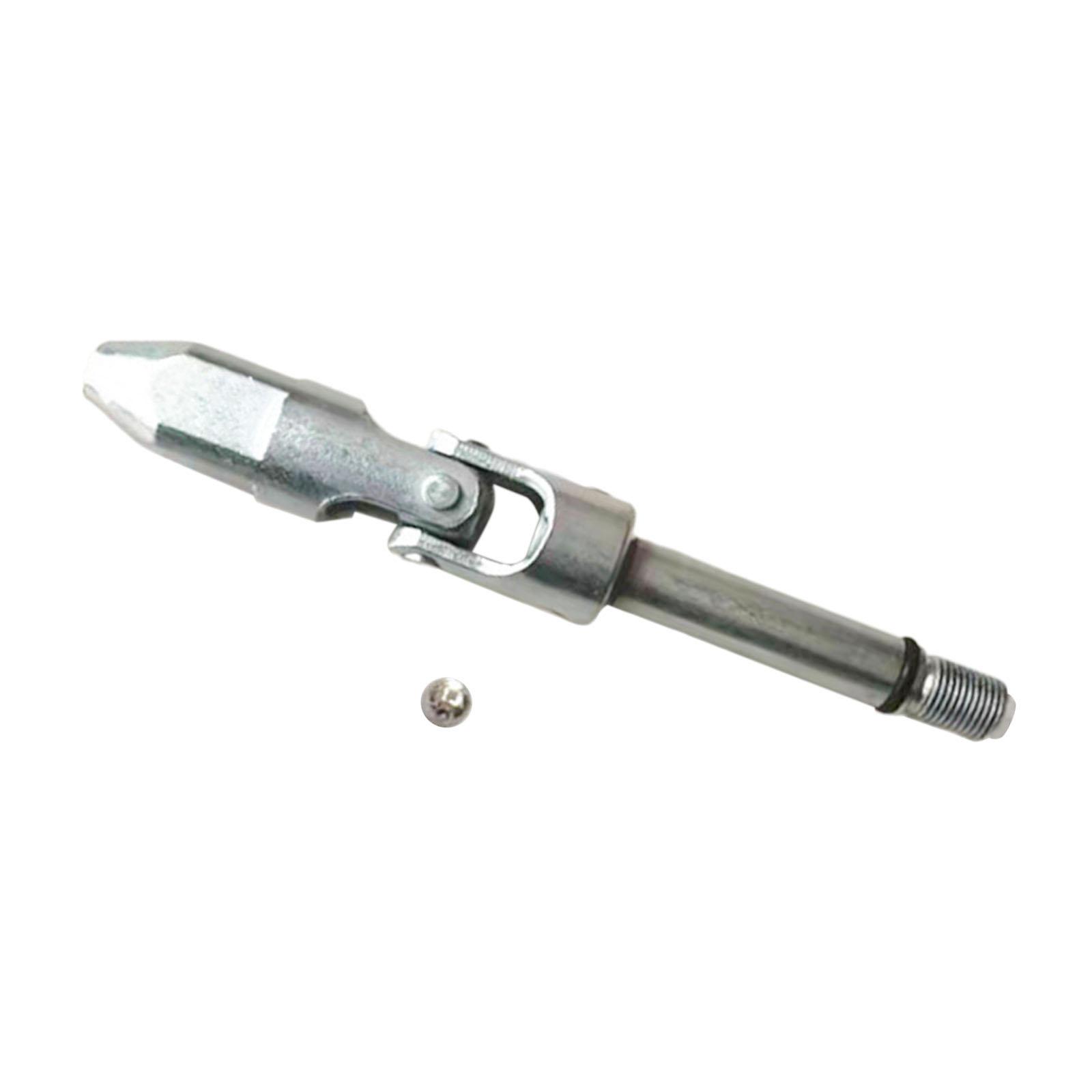 Magideal - Gato Hidráulico Universal 2T Para Coche, Piezas De Eje De Bomba De Aceite, Cabezal De 16Mm, Instalación Simple, Reemplazo De Rosca De 0,4 Pulgadas , Longitud 133Mm