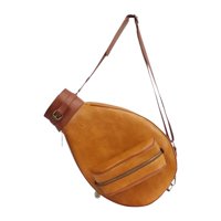 Ioensy - Bolsa De Tenis, Bolso De Hombro, Para Mujer Y Hombre, Para Exteriores, Bolsa De Squash, Bolsa De Transporte Para Raquetas, Color Marrón