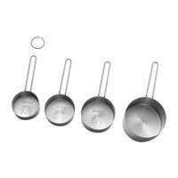 Magideal - Juego De Cucharas Medidoras De 4 Piezas, Cucharas Medidoras, Juego De Medidas De Cucharadita, Cuchara De Café Resistente Para Alimentos Líquidos Secos