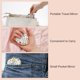 thumbnail image 4 of Espejo Compacto en Forma de Corazón con Diseño Floral de Unique Bargains - Mini Espejo de Bolsillo para Bolso Blanco, 4 of 6