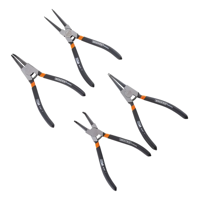 Genérico - Set Juego Kit De Alicates Sacaseguros 7 Pulgadas Mk-0577