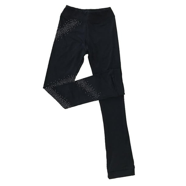 Medias De Patinaje Crystal Sparkling Pants Leggings De Skate Con Figura Star110