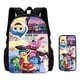 thumbnail image 1 of 2Pcs Set Inside Mochila Out School Backpack with Pencil Case ,Cartoon School Bags for Boys Girls ,Children Backpack for Pupil, 1 of 3