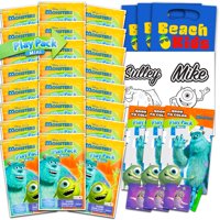 Disney Pixar - Set Party Favors De Disney Monsters Inc Con 24 Paquetes De Juegos Para Niños