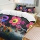 thumbnail image 2 of Trolls World Tour 3 Piece Comforter Bedding 1 Set Super Soft Quilt Cover with 2 Pillowcases Funny Merch Movie Fans Gifts for Girls Boys Kids Adults, 2 of 5