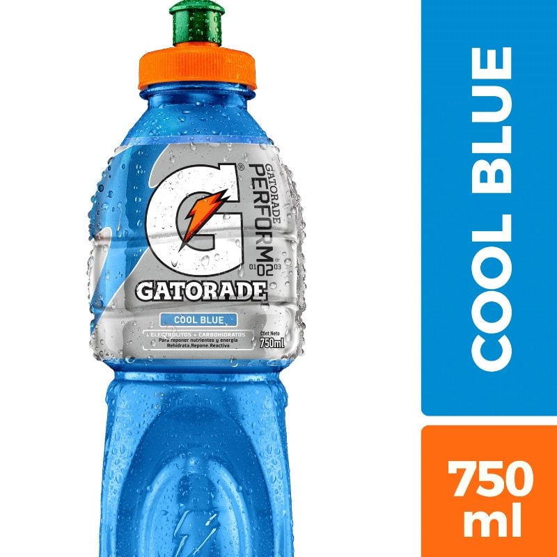 Bebida Isotónica Cool Blue Botella 750 cc Gatorade
