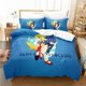thumbnail image 1 of Panty Stocking Garterbelt Bedding Sets exquisite bed supplies set duvet cover bed comforter set luxury birthday giftBed Sheets, 1 of 5