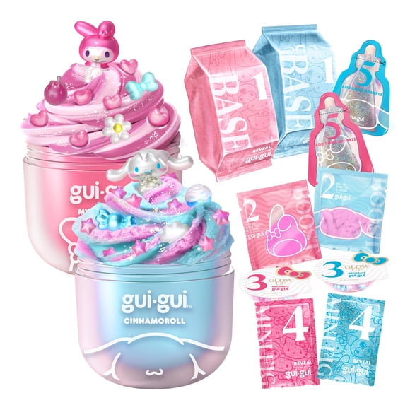 Kit de slime Gui Gui My Melody y Cinnamoroll - Pack de 2