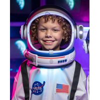 Casco De Astronauta Aerosquad Para Niños Con Luces Led Y Sonidos