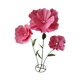 thumbnail image 1 of Flores Gigantes Para Decoración De Bodas Con Base De Pie Para Fiestas De Cumplea?os Rosa Roja, 1 of 5