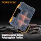thumbnail image 5 of Organizador de piezas pequeñas y caja de herramientas POWERTEC 72117 con 10 compartimentos, 5 of 7