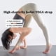 thumbnail image 3 of 2 pares de calcetines de yoga antideslizantes para mujer con agarre, calcetines de algodón para pilates, ideales para danza, ballet y entrenamiento descalzo., 3 of 8