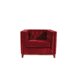 thumbnail image 1 of Sofá Roma 1C Tela Velvet Burdeo, 1 of 3