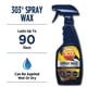thumbnail image 2 of Limpiador 303 Auto Spray Wax 16 Oz, 2 of 2