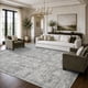thumbnail image 4 of Alfombra Rugxara gris lavable de pelo bajo 244 × 152 cm, 4 of 9